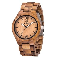 Mujuze holz armbanduhr gebraucht kaufen  Wird an jeden Ort in Deutschland