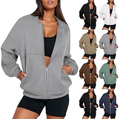 Oversized zip sweatshirt for sale  Delivered anywhere in USA 