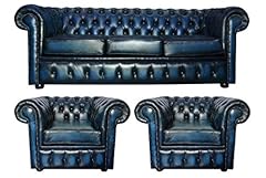 Luxury chesterfield genuine for sale  Delivered anywhere in UK