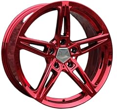 Red chrome wheels for sale  Delivered anywhere in USA 