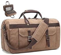 Canvas travel duffel for sale  Delivered anywhere in USA 