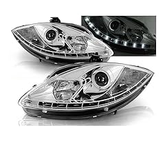 Led headlights chrome for sale  Delivered anywhere in UK