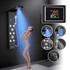Schwarz duschpaneel led gebraucht kaufen  Wird an jeden Ort in Deutschland
