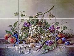 Tile mural fruits for sale  Delivered anywhere in USA 