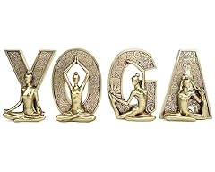 Rustic gold yoga for sale  Delivered anywhere in USA 