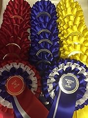 Show set rosettes for sale  Delivered anywhere in UK