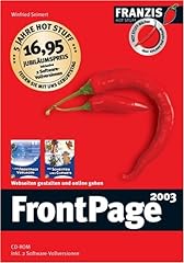 Frontpage 2003 webseiten gebraucht kaufen  Wird an jeden Ort in Deutschland