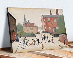 Lowry children playing for sale  Delivered anywhere in UK