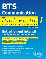 Bts communication programmes d'occasion  Livré partout en France