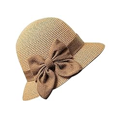 Jihuoo straw cloche for sale  Delivered anywhere in UK