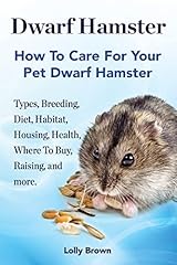 Dwarf hamster types d'occasion  Livré partout en Belgiqu