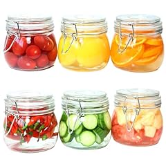 Glass jars airtight for sale  Delivered anywhere in USA 