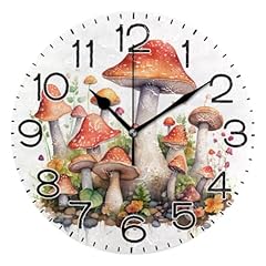 Mushroom wall clock for sale  Delivered anywhere in USA 