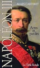 Napoléon iii actes d'occasion  Livré partout en France
