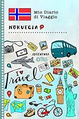 Norvegia diario viaggio usato  Spedito ovunque in Italia 