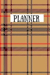 Plaid planner for sale  Delivered anywhere in UK