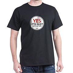 CafePress - Yes Its Fast! - Classic Cotton T-Shirt Black, used for sale  Delivered anywhere in Canada