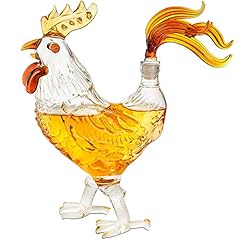 Cock chicken decanter for sale  Delivered anywhere in USA 