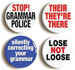 Grammar police funny for sale  Delivered anywhere in UK