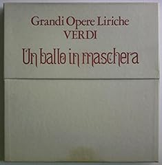 Le Grandi Opere Liriche - Giuseppe Verdi "Un Ballo In Maschera" (Cofanetto/Box Rigido, 4 Vinili/Lp con tasca interna, Libretto) Fabbri Editore (Ristampa,1978) usato  Spedito ovunque in Italia 