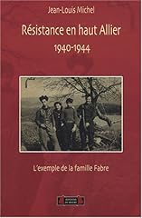 Résistance allier 1940 d'occasion  Livré partout en France