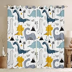 Kids dinosaur curtains for sale  Delivered anywhere in UK