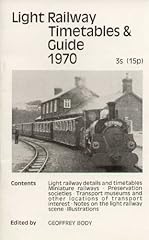 Light railway timetables for sale  Delivered anywhere in USA 