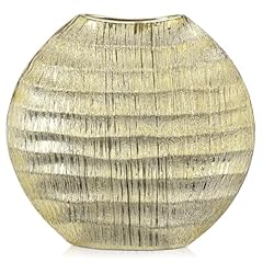 Gold flower vase for sale  Delivered anywhere in USA 