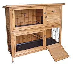 Easipet Wooden Rabbit or Guinea Pig Hutch - Two Tier for sale  Delivered anywhere in UK