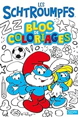 Schtroumpfs bloc coloriages d'occasion  Livré partout en France