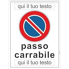 Pubblimania passo carrabile usato  Spedito ovunque in Italia 