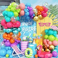 Multicolor neon balloon for sale  Delivered anywhere in UK