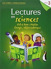 Lectures sciences cycle d'occasion  Livré partout en Belgiqu