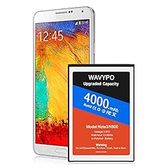 Wavypo 2022 - Batteria di ricambio per Samsung Galaxy Note 3 [N900A, N900V, N900P, N900T, N900T, N9000, N9005], usato usato  Spedito ovunque in Italia 