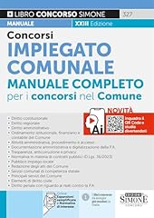 Concorsi impiegato comunale usato  Spedito ovunque in Italia 