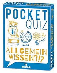 Pocket quiz allgemeinwissen gebraucht kaufen  Wird an jeden Ort in Deutschland