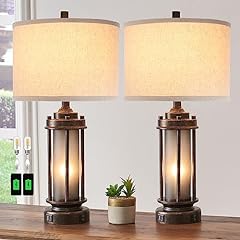 Set farmhouse lamps for sale  Delivered anywhere in USA 