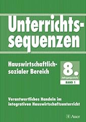 Unterrichtssequenzen hauswirts gebraucht kaufen  Wird an jeden Ort in Deutschland