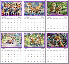 Foxes 2026 art for sale  Delivered anywhere in UK