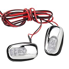 2pcs chrome led for sale  Delivered anywhere in USA 