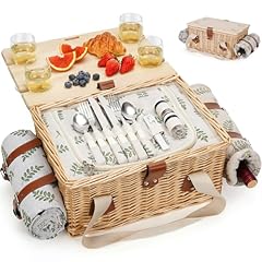 Happypicnic picnic basket for sale  Delivered anywhere in USA 