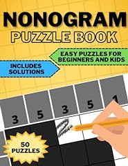 Nonograms puzzle book. for sale  Delivered anywhere in USA 
