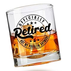 Retirement whiskey glass for sale  Delivered anywhere in USA 