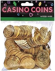 Plastic casino gold for sale  Delivered anywhere in USA 