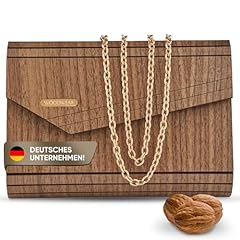 Woodwear pochette legno usato  Spedito ovunque in Italia 