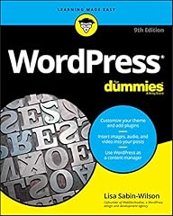 Wordpress for dummies d'occasion  Livré partout en Belgiqu