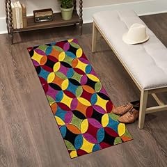Renoazul multicoloured carpet for sale  Delivered anywhere in UK
