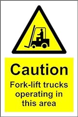 Warning caution fork for sale  Delivered anywhere in UK