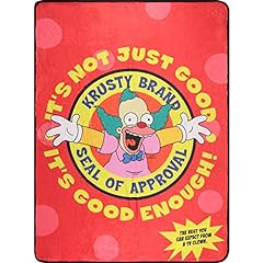 Simpsons fleece throw for sale  Delivered anywhere in USA 