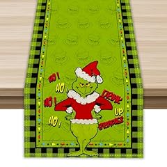 Linen green christmas for sale  Delivered anywhere in USA 